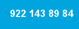 922 143 89 84 922 143 89 84